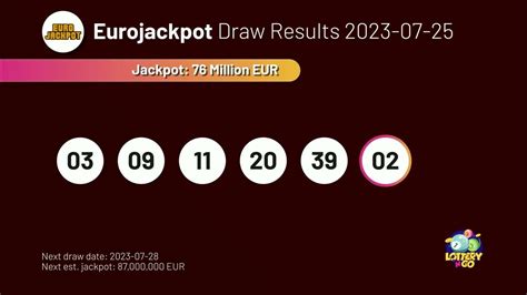 eurojackpot nl results